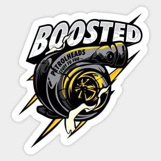 Boosted Turbo Sticker